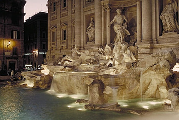 FONTANA DI TREVI, trevi, fontain HD wallpaper