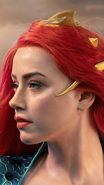 Amber Heard, Mera, Aquaman, Graphics HD phone wallpaper