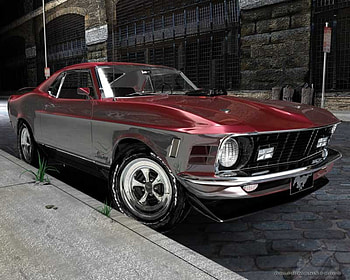 1970 Mach1 CobraJet, ford, mustang HD wallpaper