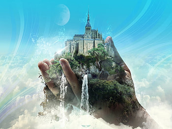 Handful, abstract, fantasy HD wallpaper
