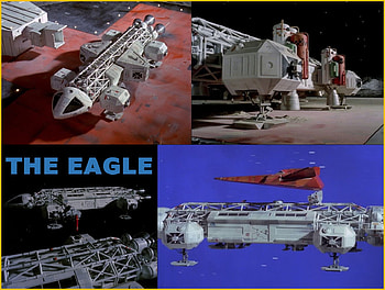 Space:1999 Eagle Transporter, Spaceship, Eagle, Space 1999, Eagle Transporter HD wallpaper