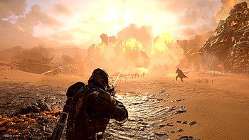 Helldivers 2 Intense Battle Scene, video game, Helldivers 2 HD wallpaper