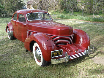 1936 Cord Westchester, westchester, car, sedan, cord HD wallpaper