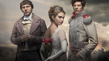 War & Peace, Lily James, Paul Dano, James Norton HD wallpaper