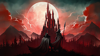 V Rising Night Castle, video game, V Rising HD wallpaper