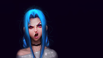 Jinx League Of Legends Artwork, jinx-league-of-legends, league-of-legends, games, artwork HD wallpaper