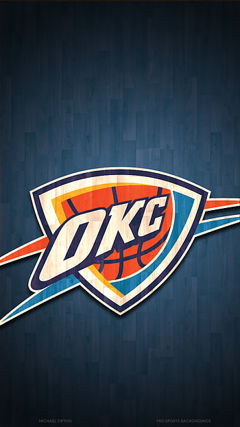 Oklahoma City Thunder, Sports team, Thunder logo, NBA team HD phone wallpaper