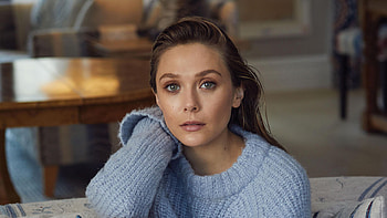 Elizabeth Olsen, 2018, brunette HD wallpaper
