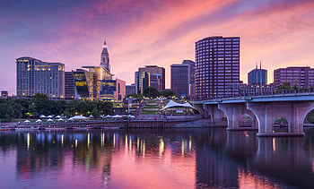 Hartford skyline, Connecticut attractions, Travel guide, Local recommendations HD wallpaper