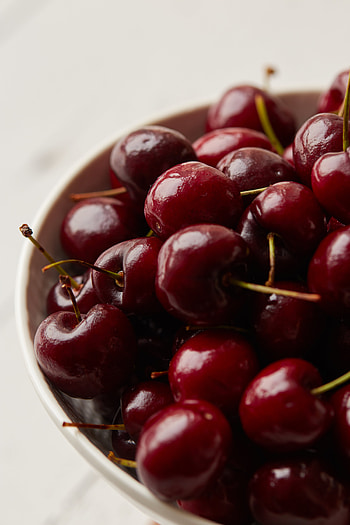 Food, Berries, Ripe, Cherries HD phone wallpaper