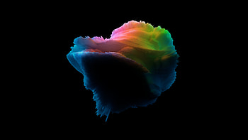 Abstract, color cloud, dark HD wallpaper