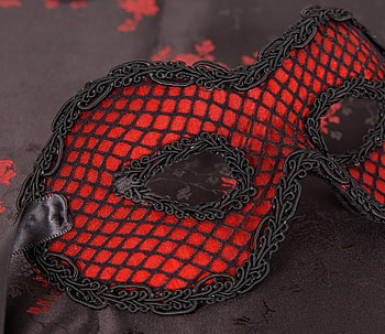 mask, sweet, valen, love, red, dream HD wallpaper