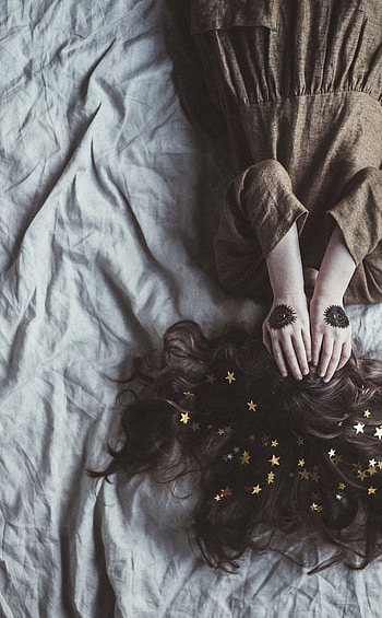Art, Stars, Miscellanea, Miscellaneous, Girl, Hair HD phone wallpaper