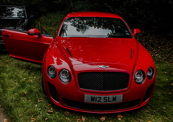 Cars, Front View, Bentley Continental Gt, Luxurious HD wallpaper