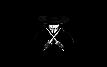Anonymus Vendetta Sword, anonymus, hacker, computer HD wallpaper