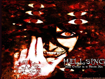 Alucard and eyes , alucard, hellsing HD wallpaper
