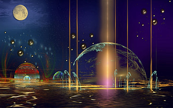 Abstract, Background, Planet, Imagination HD wallpaper