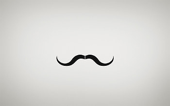 Galaxy Mustache, Retro vibes, Classic design, Nostalgic HD wallpaper