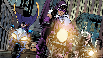 Birds of Prey, The Huntress, DC Comics HD wallpaper