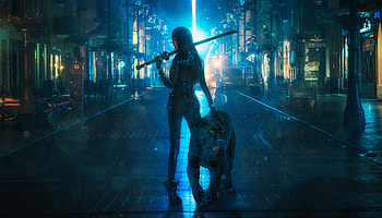 Panther Girl Master , panther, cyberpunk, artist, artwork, digital-art, artstation HD wallpaper