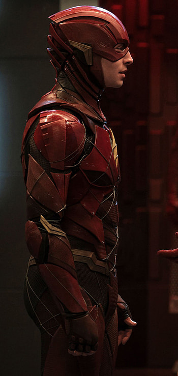 Ezra Miller, The Flash meets Barry, Crisis on infinite Earths HD phone wallpaper