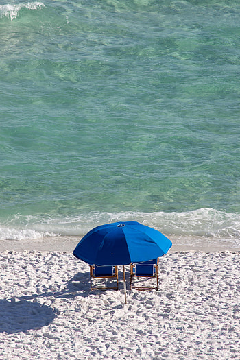 Sea, Beach, Sand, Miscellanea, Miscellaneous, Rest, Relaxation, Umbrella HD phone wallpaper