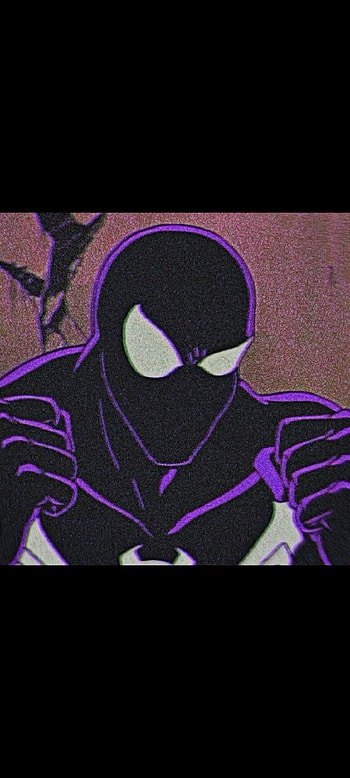 Purple Spider, desenho, arte HD phone wallpaper
