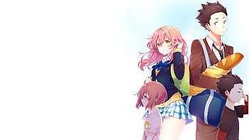 A Silent Voice, Movie fanart, Anime HD wallpaper