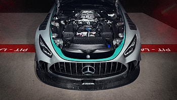 2025 Mercedes-AMG GT2 Edition W16, Coupe, Edition 16, Race Car, Turbo, V8 HD wallpaper