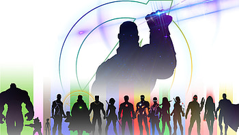Infinity War , avengers, superheroes, thor, black-panther, iron-man, thanos, captain-america, baby-groot, hulk, star-lord, spiderman, black-widow, artstation HD wallpaper