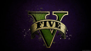 GTA 5 Logo for HD wallpaper