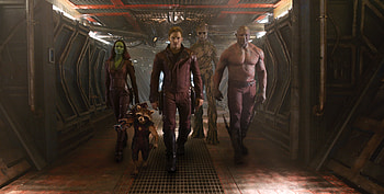 Guardians of the Galaxy, Featuring Zoe Saldana, Dave Bautista HD wallpaper