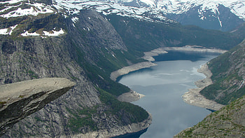 Scandinavian road trip, Famous Trolltunga hike, Penn Ar Bled adventure, Norwegian beauty HD wallpaper
