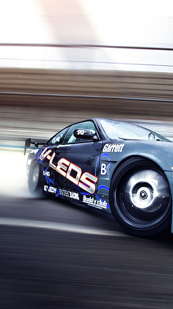 Drifting car, Sony Xperia HD phone wallpaper