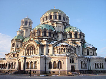 Cathedral of Alexander Nevski, russian, graphy, russia, churches, orthodoxy, cathedrals, religion HD wallpaper
