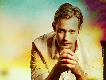 Alexander Skarsgard, hot, eric northman, true blood HD wallpaper