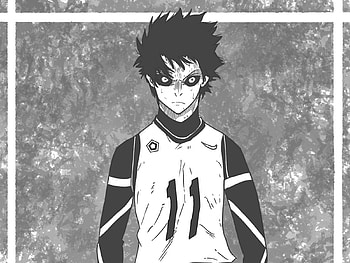Isagi Yoichi from Blue Lock Manga. by Andre Muhammad on Dribbble HD wallpaper