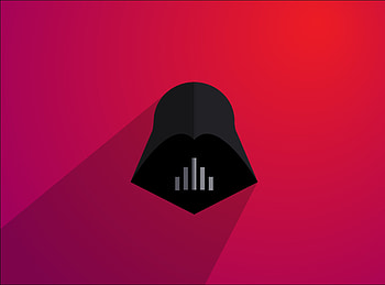 Darth Vader, minimal, art HD wallpaper