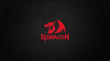 Red Dragon Minimal Logo , gaming, computer, minimalism, minimalist, logo HD wallpaper
