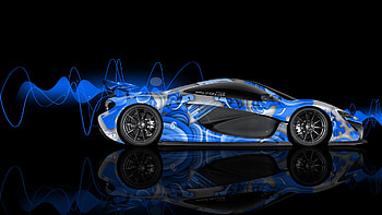 McLaren P1 in Blue (35 ) HD wallpaper