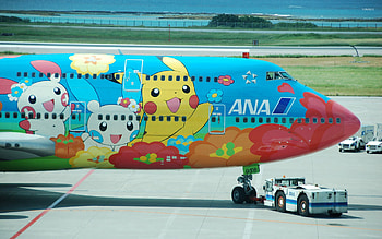 All Nippon Airways, Pokemon airplane HD wallpaper
