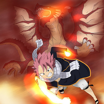 Fairy Tail, Igneel HD phone wallpaper