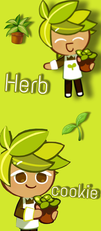 Herb cookie, cookie run Kingdom, cookie run, plant HD phone wallpaper