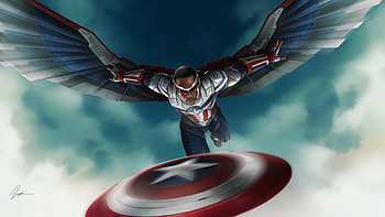Anthony Mackie In Captain America Brave New World, captain-america-brave-new-world, superheroes, artwork, captain-america, artist, anthony-mackie, art, digital-art, artstation HD wallpaper