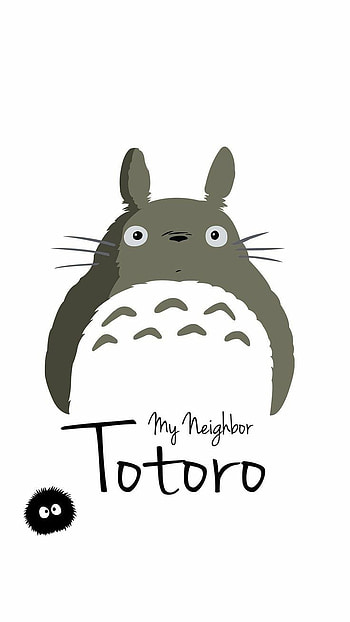 Totoro, Ojo, Nariz HD phone wallpaper