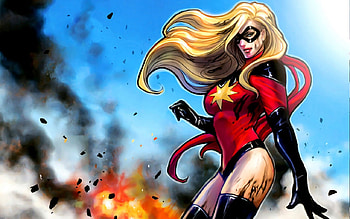 MS Marvel, comics, dc, marvel HD wallpaper