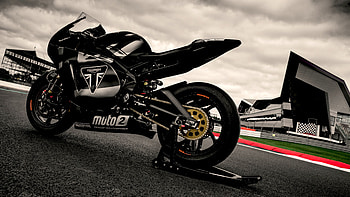 Triumph Daytona 765, Moto2 Prototype, sports bike HD wallpaper