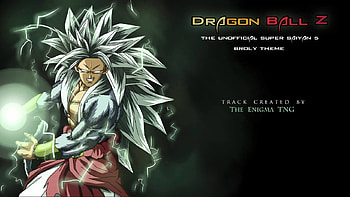 Dragon Ball Z - Unofficial Super Saiyan 5 Broly (The Enigma TNG) - YouTube HD wallpaper