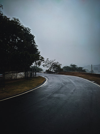 Rain,dark and moody, cloud, sky, amoled, gangubai, Ukraine, dark HD phone wallpaper