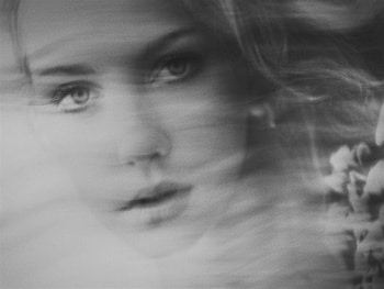 In a Dream, face, graphy, dream, black and white HD wallpaper